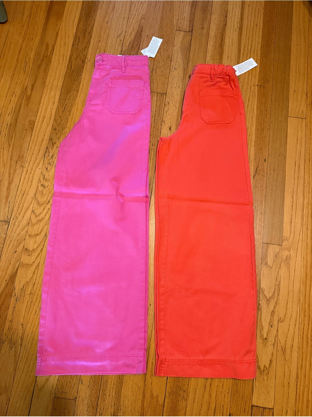 Epic Threads Twill Patch Pocket Wide Legged Pants-Set of 2